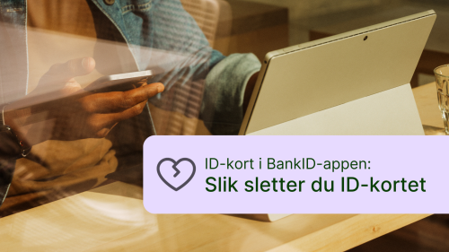 Slik sletter du ID-kortet ditt i BankID-appen guide image